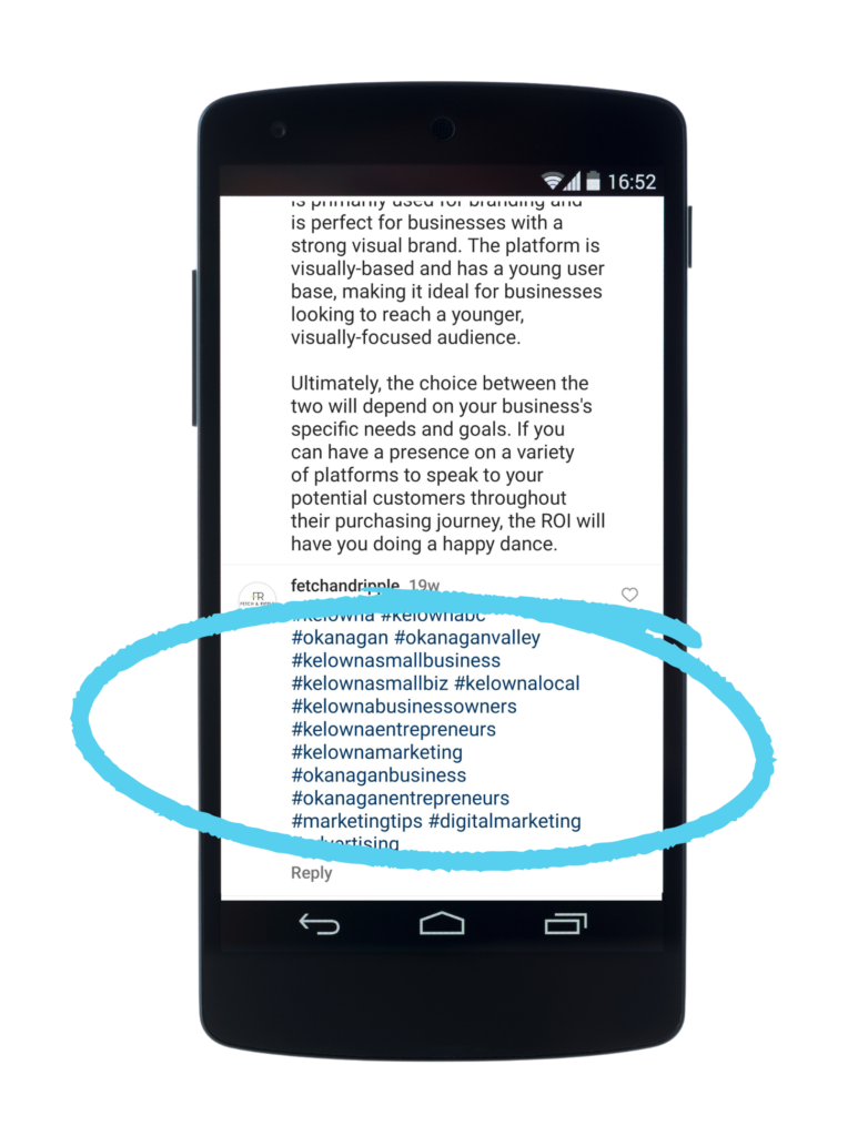 Instagram SEO in Kelowna